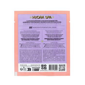 HYDRA SPA - Masque tissu hydratant visage