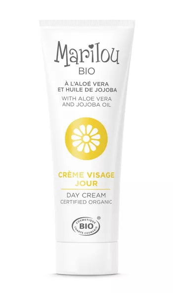 CRÈMES DE JOUR BIO POUR LE VISAGE marilou bio