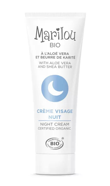 Crème de nuit bio (30 ml) marilou bio