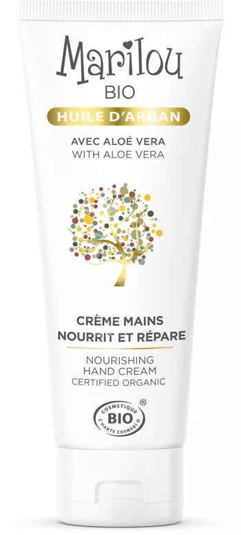 Crème Mains bio à l'Huile d'Argan marilou bio