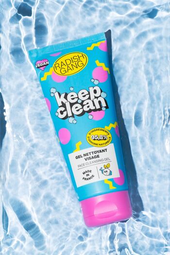 KEEP CLEAN - Gel nettoyant visage - 100 ml PRE-COMMANDE