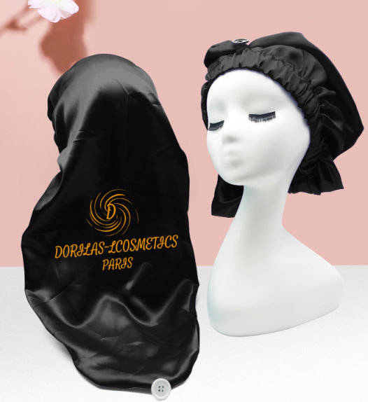 Bonnet en satin pour Locks et Tresse