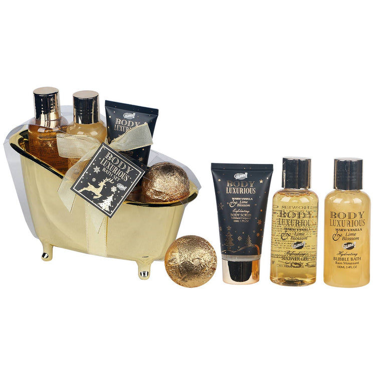 Baignoire Cadeau De Bain vanille fleur de tilleul