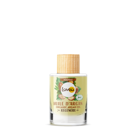 Huile d'Argan Bio - Régénère - 50 ml lovea