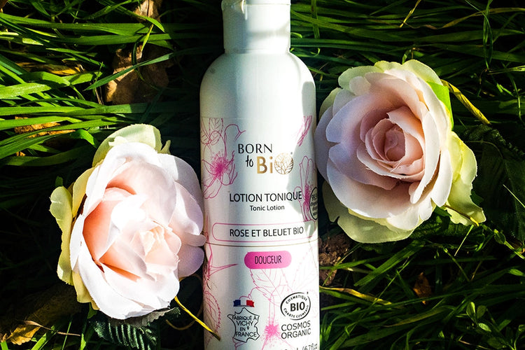 Lotion tonique Rose et Bleuet - Certifiée Bio born to bio